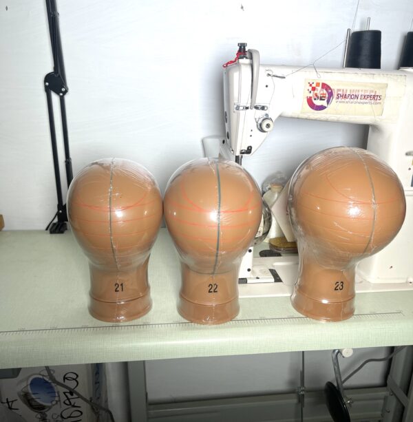 POLYMER HEAD BLOCK FOR WIG MAKING